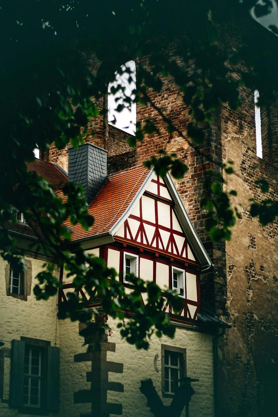 Medieval castle architecture