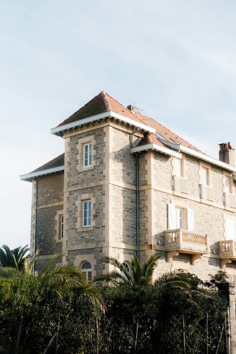Castle-style home